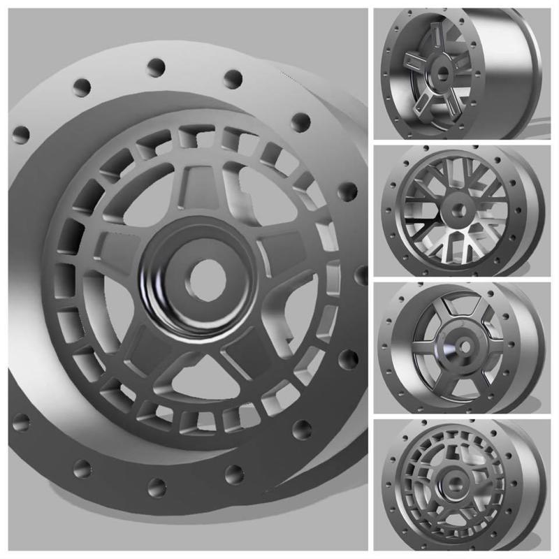 1.9" Bead Locks for Axial SCX10