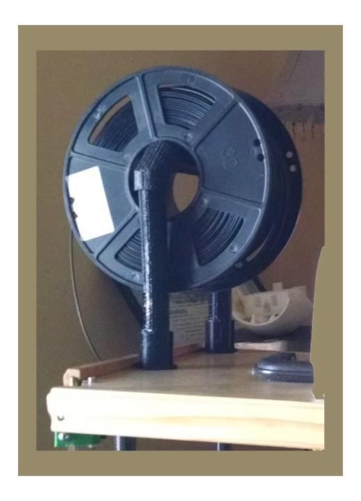 Stanchion Filament Spool Holder