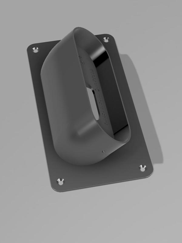 45° Reolink Doorbell wall mount | 45 degrees right