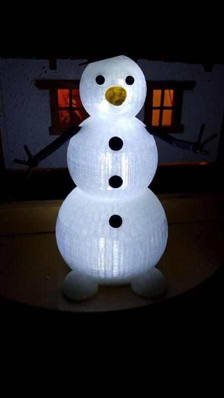 Snowman V2 for “Tinkercad Christmas”