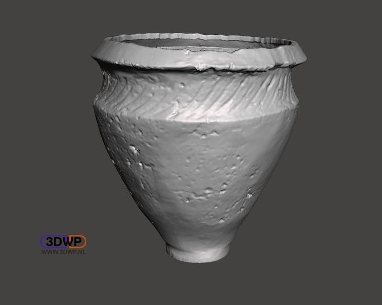 Canwick Bronze Age Ceramic Urn 3D Scan