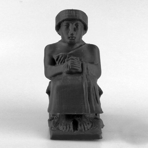 Statue of Gudea at MET, New York