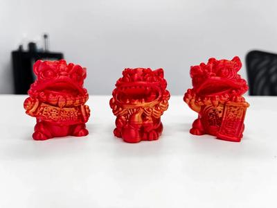 Golden Prosperity Little Lions