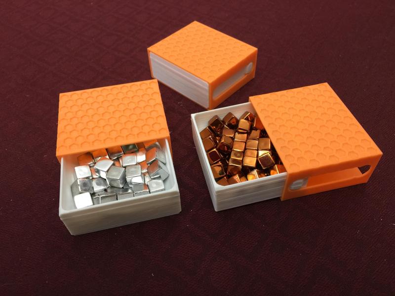 Small Organizer with Sliding Lid (60x50x25mm)