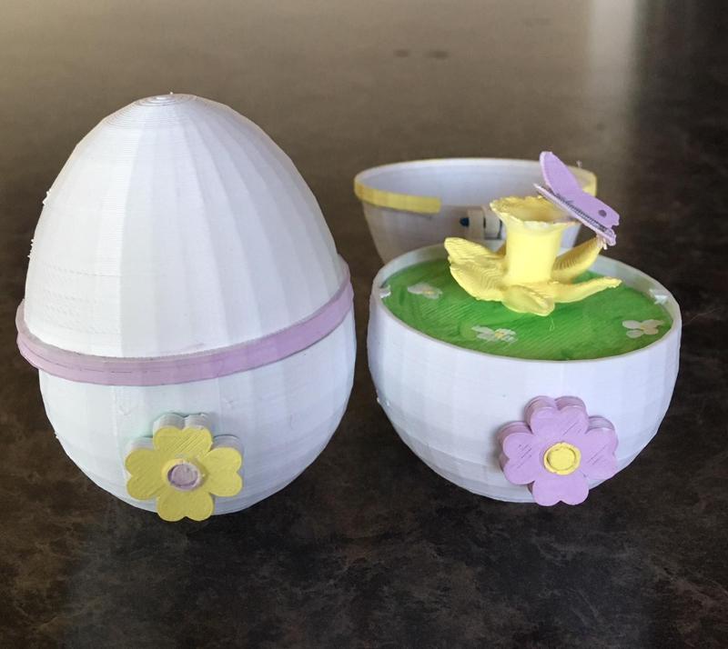 Spinning Egg #TinkercadEaster