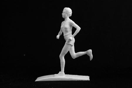 Perpetual Pace Woman in Lausanne, Switzerland