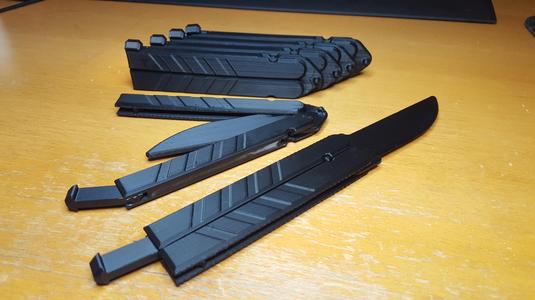 Print in place, Practice Balisong