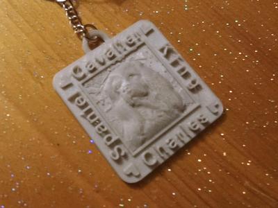 Porte-clé Cavalier King Charles Spaniel