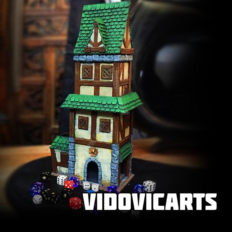 Medieval Dice Tower
