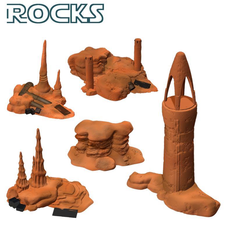 Geonosis rocks