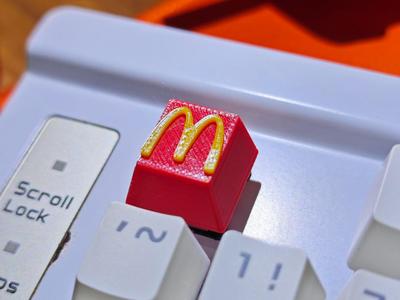 McDonald's keycap, no AMS needed