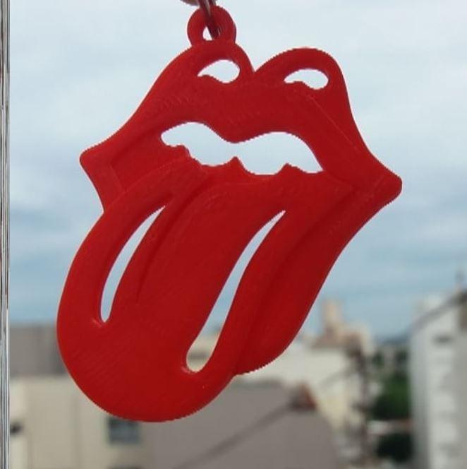 Rolling Stones keychain