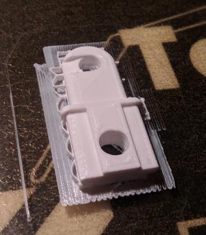 Motorhome polyplastic window stays end