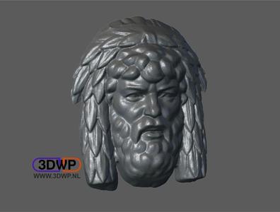 Man Bas Relief (Sculpture 3D Scan)