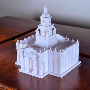 STL Tijuana Mexico Temple for printing without supports.