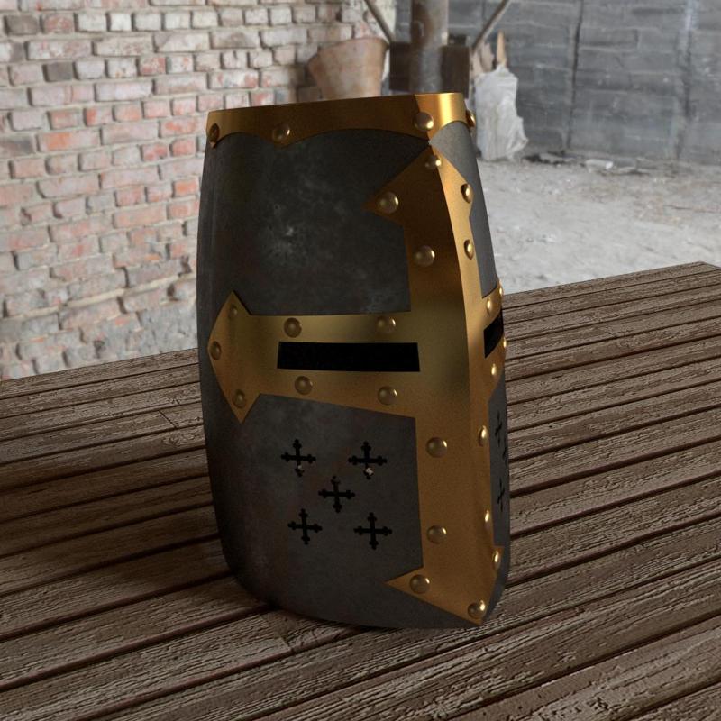 Templar helmet - Yelmo templario - templar helmet