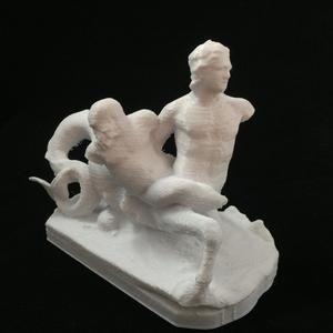 Marine Centaur and Silenus