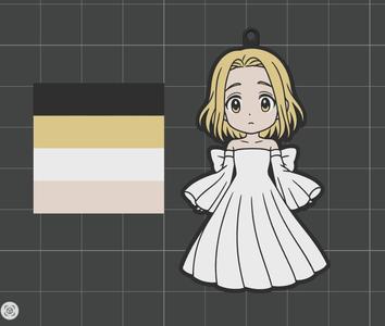 Elaine Nanatsu no taizai keychain / Elaine The 7 Deadly Sins keychain