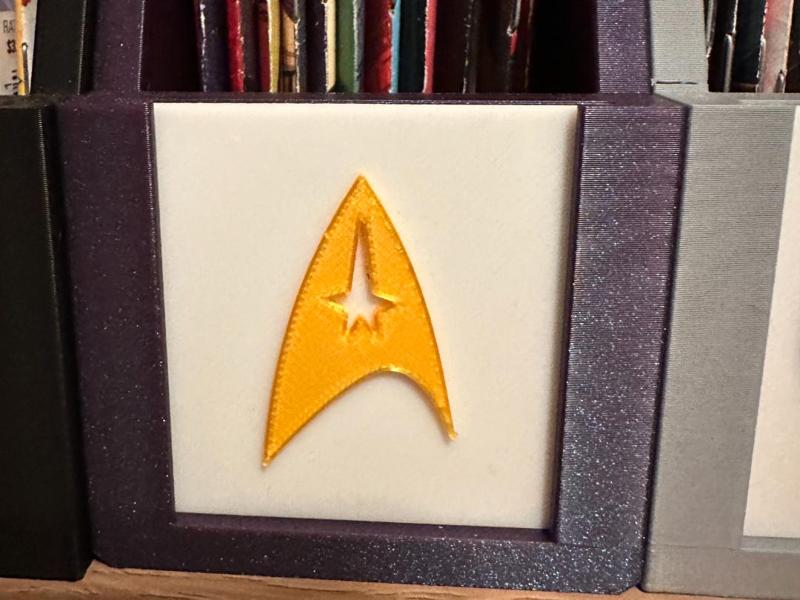 Star Trek - Comic book holder label