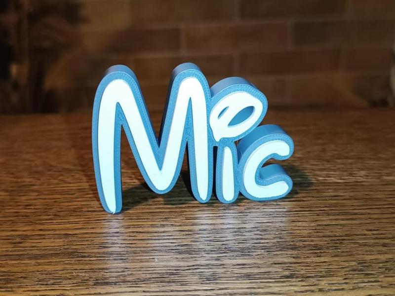 Disney Name Sign Mic Kid 
