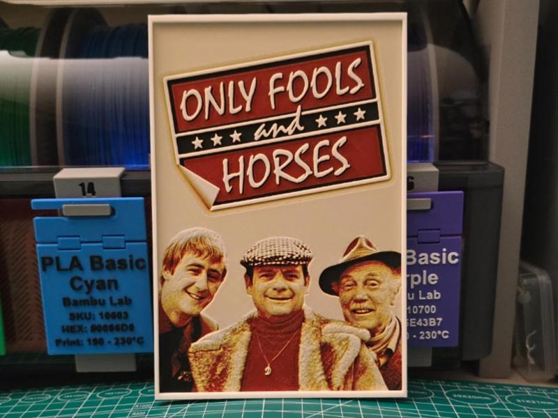 Only Fools and Horses Poster - Hueforge Art
