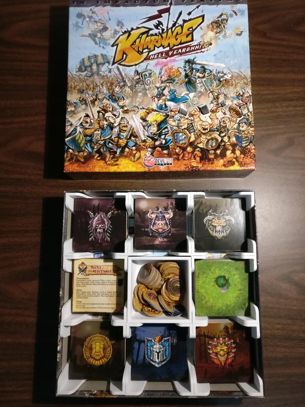 Kharnage Board Game Box Organizer