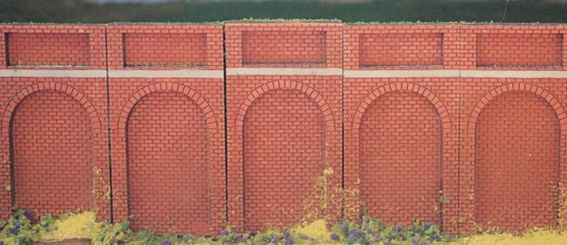 Laser Cut - 1/87 (HO) Scale - Retaining Wall