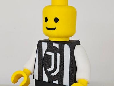 Brick Man Juve 20cm