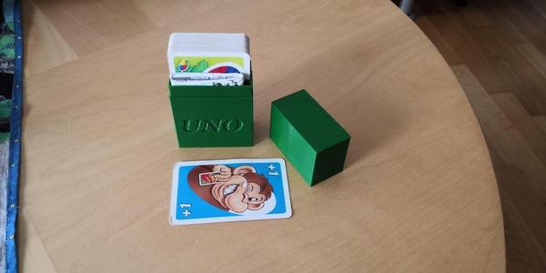 UNO Junior Spiel Box mit Anleitungsfach / UNO Junior Game Box with instruction pocket