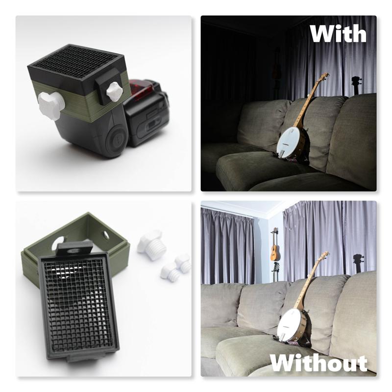 Flash grid (Nikon SB900/SB600, but should be fairly generic)