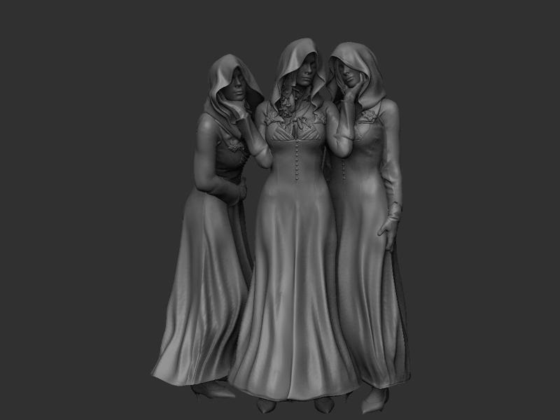 Dimitrescu Sisters - Residual Evil