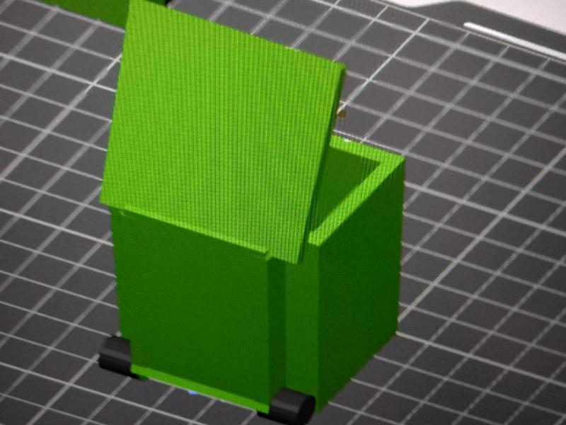 3D Printer Waste Bin