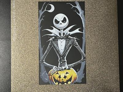 Jack Stranger with Pumpkin Halloween Hueforge