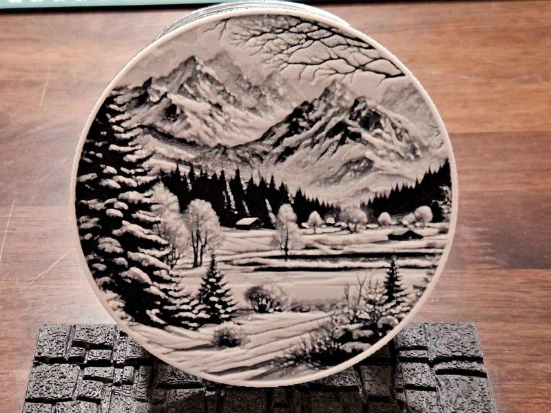 Winter Landscape Coaster