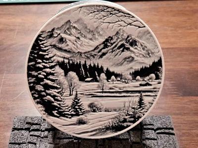 Winter Landscape Coaster