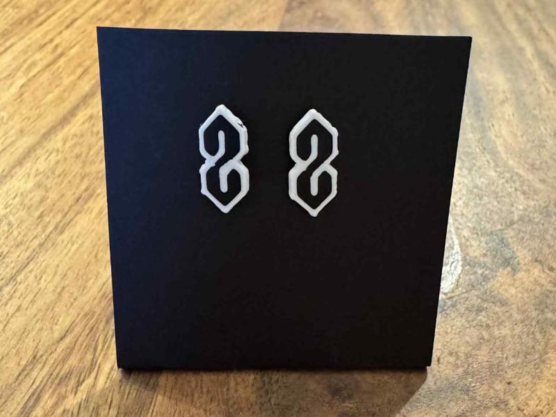 Cool S Stud Earrings