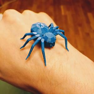 Torture Spider, 3D-printer torture test - overhangs - cooling - retraction