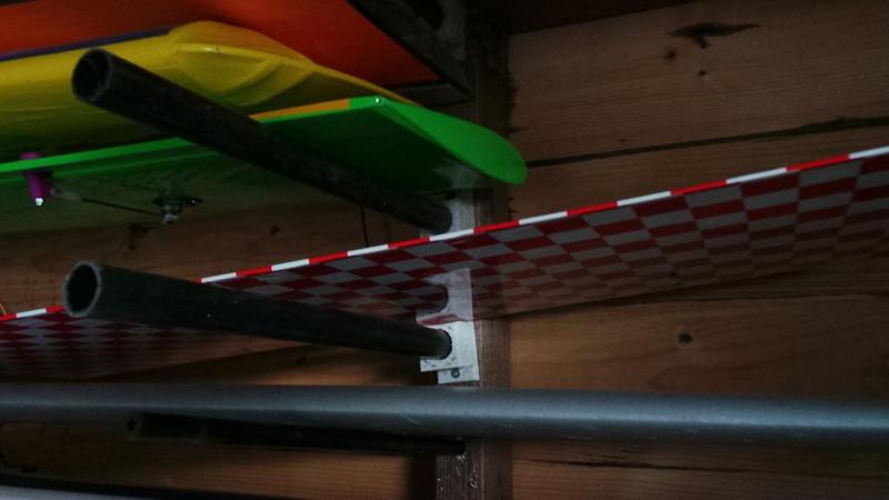 rc plane wing brackets