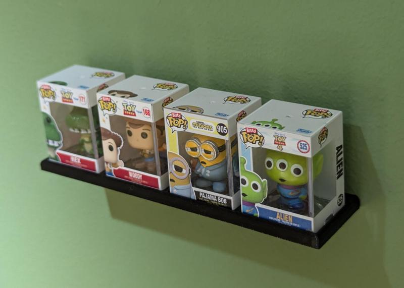 Bitty Pop Minimalist Wall Display