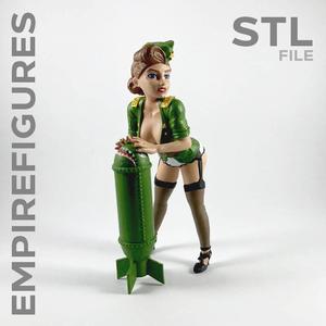 PIN-UP BOMBER GIRL 02