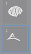 Padel model sized for bambu plate