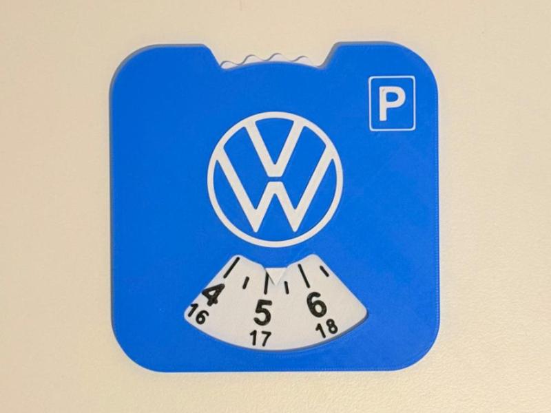 Volkswagen Parking disc/clock