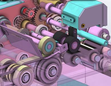 industrial 3D model Date printer