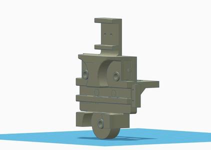 Tronxy X5S Stabilized X Carriage with E3D Chimera - Cyclops