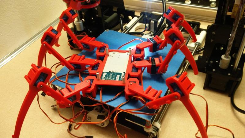 3 DOF Hexapod sg90s micro servo