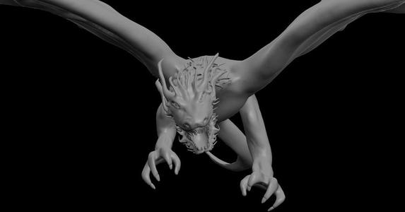 Dragon sculpture GOT inspired