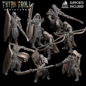 Elves Archer and Infantry Pack- [Pre-Supported]