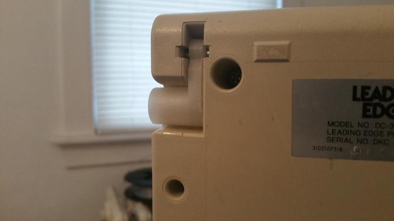 Leading Edge keyboard foot