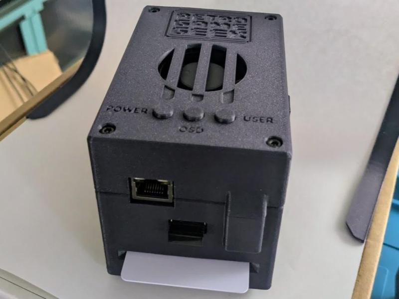 MiSTer FGPA Case with TapTo Slot and Drive Tray