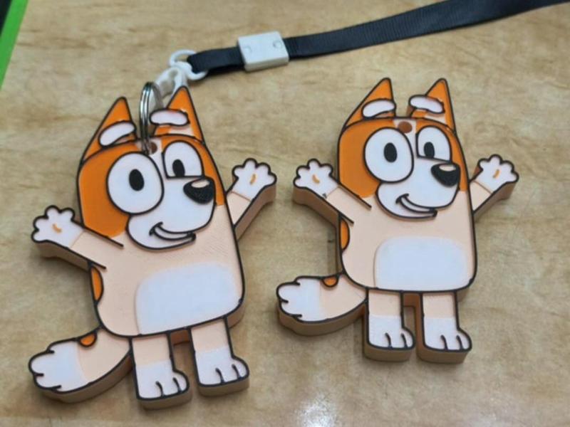 Bingo Keychain Bluey Collection 